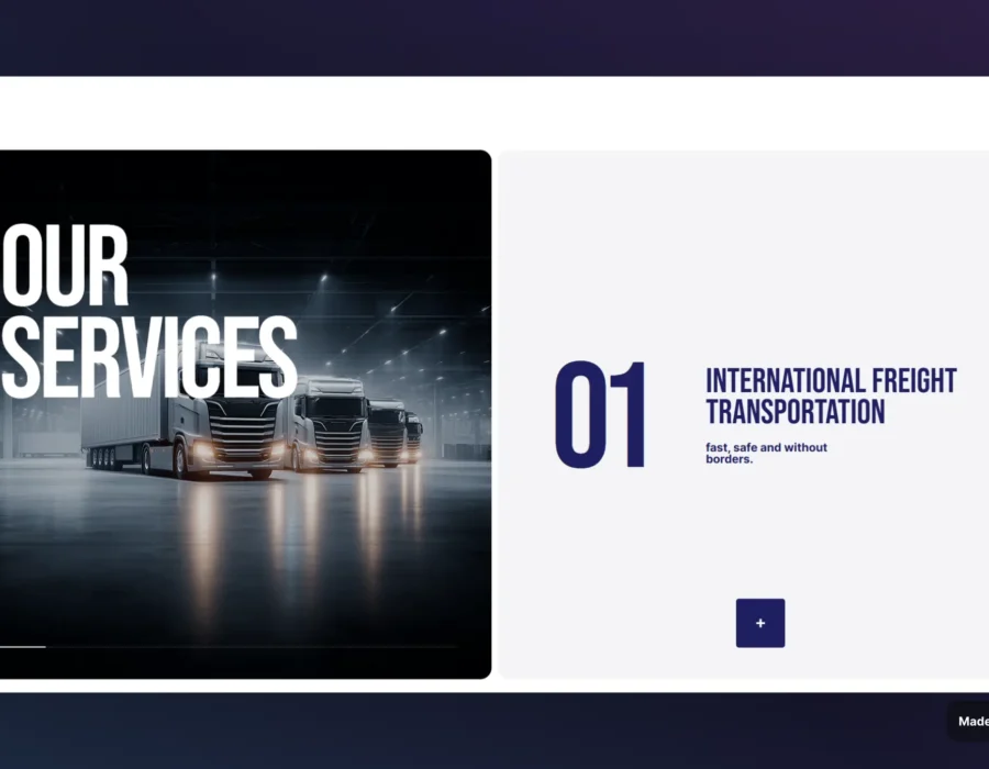 MVP LOGISTICS project solution implementation preview