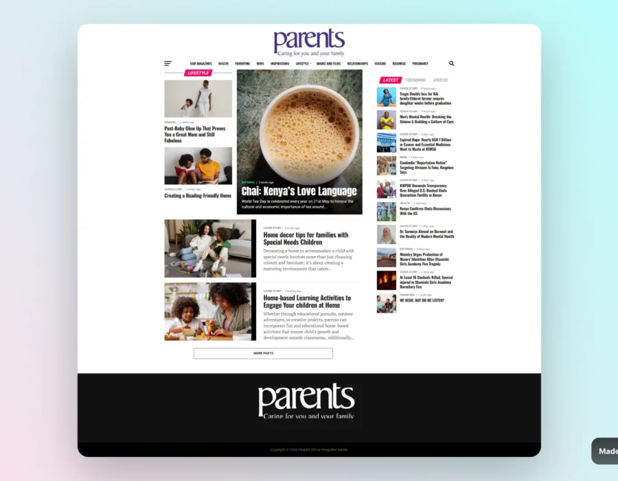 Parents Africa project challenge illustration
