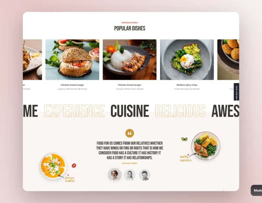 CRAFTO RESTAURANT project challenge illustration